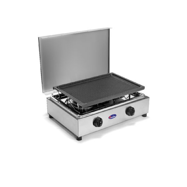 Gaskocher Parker 200 ACCGPS 30 mbar, zwei Brenner – Bild 4