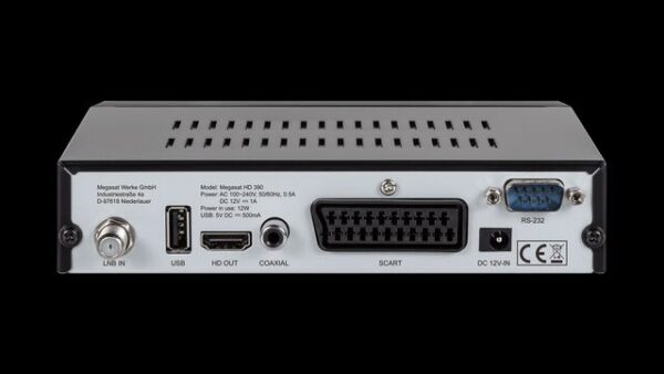 Satelliten Receiver Megasat DVB S2, HD 390 – Bild 2