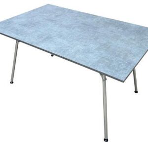 Esstisch Isabella klappbar 90 x 138 cm Farbe grau