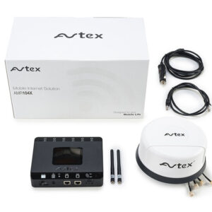 Router Avtex 4G LTE/WLAN mit 5G Antenne Farbe schwarz