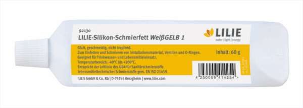 Silikon Schmierfett-Weißgelb Lilie