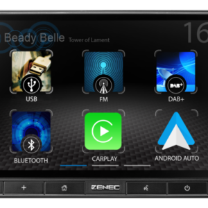 Infotainer XZENT Z-N538 2DIN mit 6,75 Zoll / 17,1 cm Touchscreen