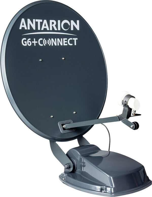 Satanlage automatisch ANTARION G6+ Connect Single 65 cm Farbe grau
