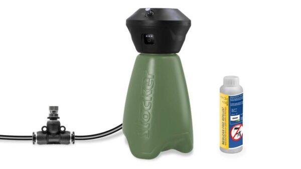 Nebulisator Kit Geyser 2 l mit Nebuzan 200 ml Tragbar Farbe grün