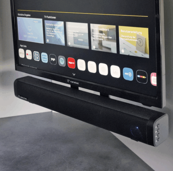 Soundbar Caratec Audio CAS104BT mit ARC und BT – Bild 2