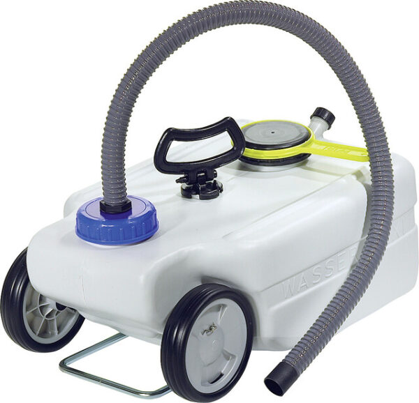 Abwasserkanister Taxi 25 l , Farbe hellgrau 335 x 240 x 500 mm Verschluss DIN 96