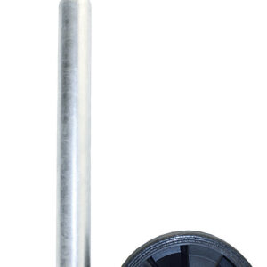 Stützrad Al-Ko Plus 215 x 65 mm Vollgummi/Kunststofffelge