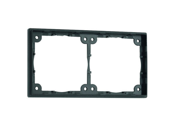 Distanzrahmen flach Farbe schwarz 2-fach – Bild 2