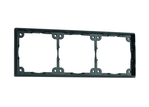 Distanzrahmen flach Farbe schwarz 3-fach – Bild 2