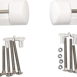 Oberer Befestigungssatz Bike Rack passend für Hymer Fahrzeuge Farbe weiss