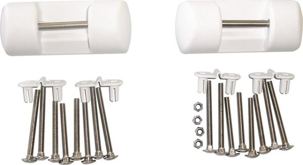 Oberer Befestigungssatz Bike Rack passend für Hymer Fahrzeuge Farbe weiss