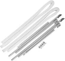 Rolli Andruckstange WIGO Alu 28 mit Power Grip Set inkl. Andruckpolster