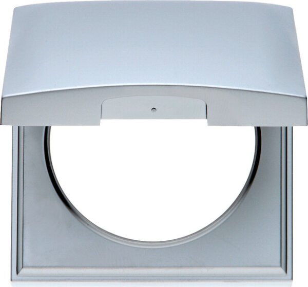 Rahmen Berker mit Klappdeckel Farbe chrom matt – Bild 2
