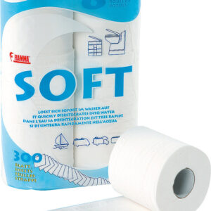 Toilettenpapier Fiamma Soft 6 _6 Rollen = 300 Blatt_