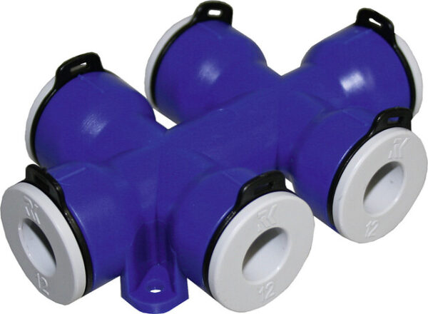 Mehrfachverbinder UniQuick Ø 12 mm