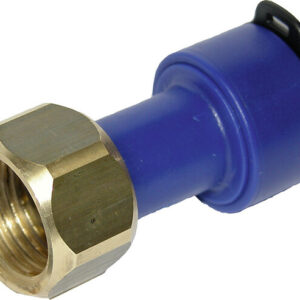 Gerader Verbinder UniQuick mit Verschraubung R 1 / 2 Zoll , Ø 12 mm
