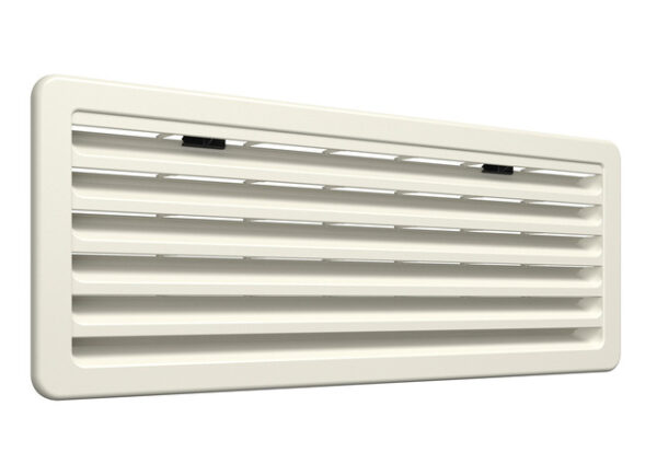 Lüftungsgitterset klein 483 x 186 mm Fb. weiß – Bild 2