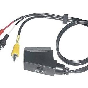 Videokabel Scart / Cinch 2 m