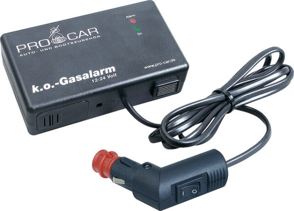 Gasalarmgerät Pro Car K.O. 12/24 Volt
