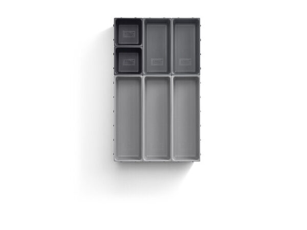 Schubladen-Organizer-Set Joseph Joseph Blox™ 7-teilig, Farbe grau / taupe – Bild 3