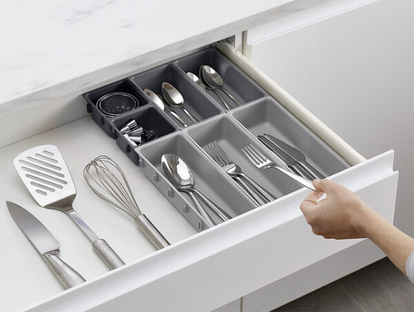 Schubladen-Organizer-Set Joseph Joseph Blox™ 7-teilig, Farbe grau / taupe – Bild 5