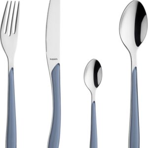 Besteckset Kuppels Prisma 24-tlg. Farbe denim blau