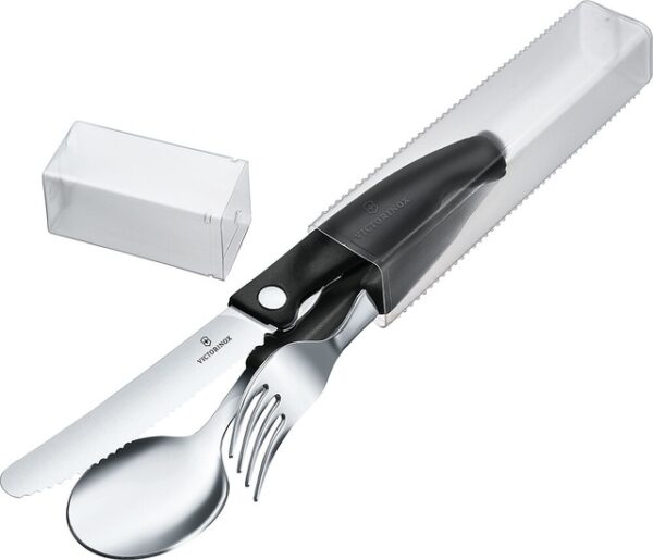 Besteck-Set Victorinox SwissClassic, 3-tlg. Farbe schwarz