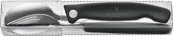 Besteck-Set Victorinox SwissClassic, 3-tlg. Farbe schwarz – Bild 3