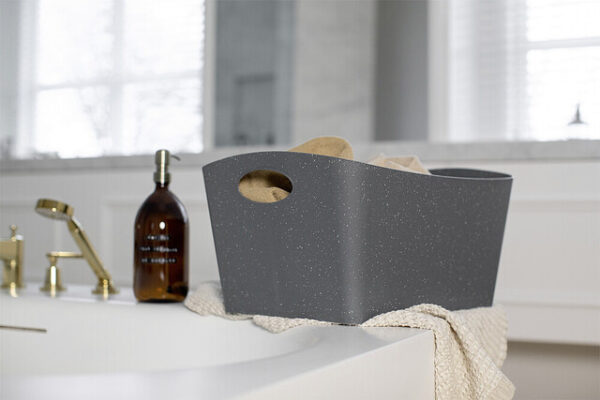 Aufbewahrungsbox koziol BOXXX L, 15 l Farbe recycled ash grey – Bild 3