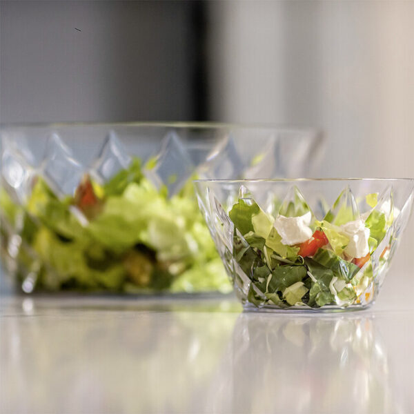 Salatschale koziol CRYSTAL mit 4 Portionsschalen Farbe crystal clear – Bild 3
