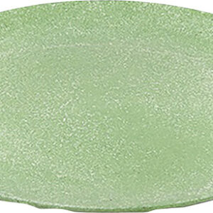 Teller flach koziol CLUB PLATE 26 cm, 4er-Set Farbe nature leaf green