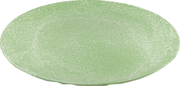Teller flach koziol CLUB PLATE 26 cm, 4er-Set Farbe nature leaf green