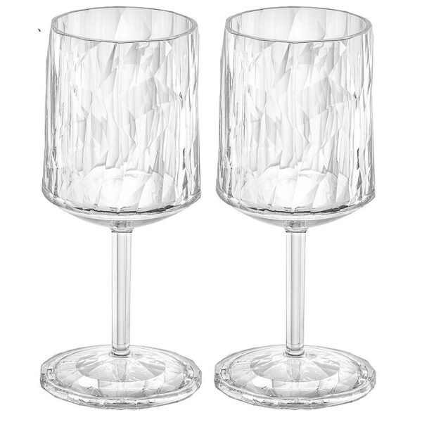 Weinglas koziol CLUB No. 9 Superglas 200 ml, 2er-Set Farbe crystal clear