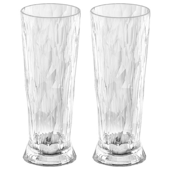 Bierglas koziol CLUB No. 11 Superglas 500 ml, 2er-Set Farbe crystal clear
