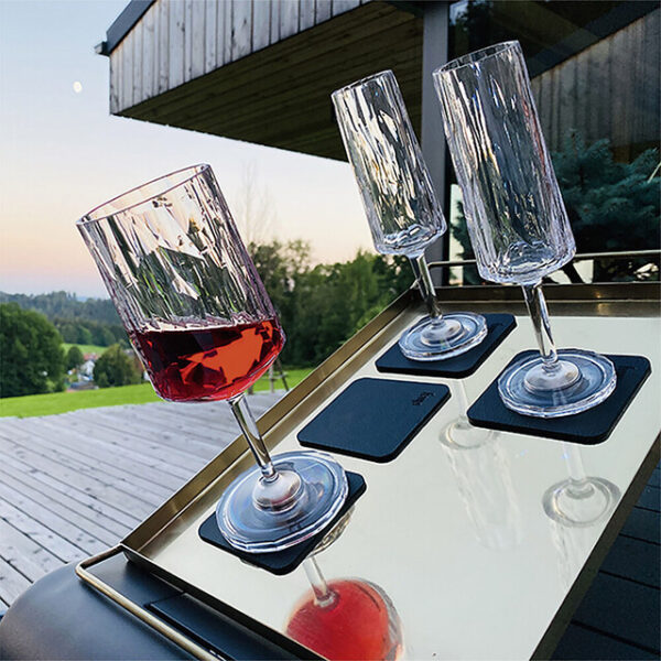 Magnet-Kunststoffgläser silwy WEIN 2er-Set Hightech 200 ml Fb. transparent – Bild 6