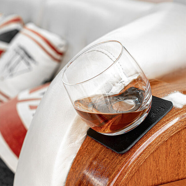 Magnet-Kristallgläser silwy WHISKY 2er-Set 250 ml 2 Kristallgläser + 2 Pads Fb. transparent – Bild 5