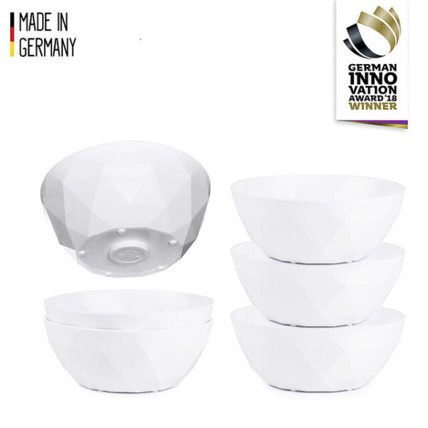 Super-Magnet-Bowl silwy 6er-Set Fb. weiß – Bild 2