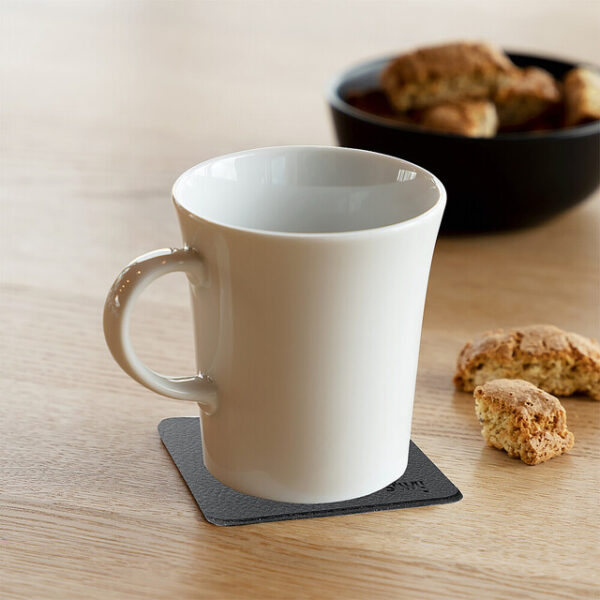 Magnet-Henkeltasse silwy Porzellan 2er-Set Fb. weiß inkl. Metall-Nano-Gel-Pads BLACK – Bild 2