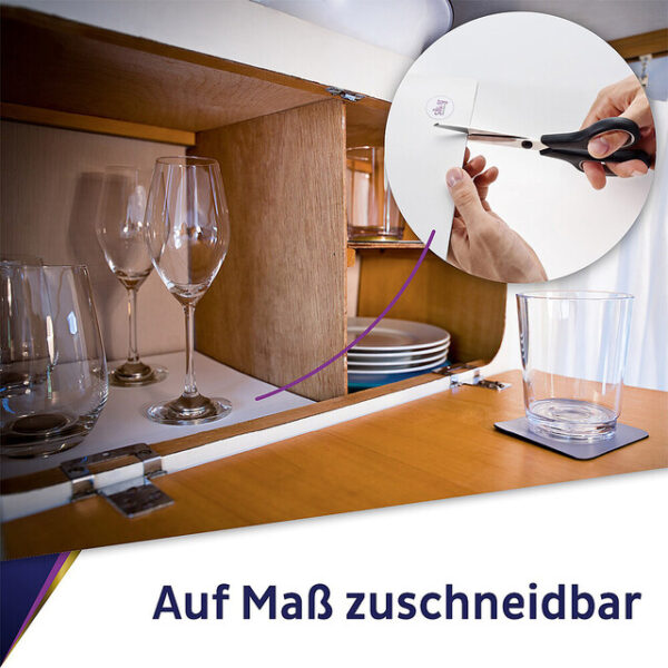 Metall-Nano-Gel-Matte silwy WHITE für Magnetgläser Fb. weiß – Bild 3