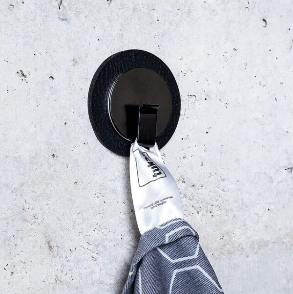 Magnet-Haken silwy CLEVER BLACK Fb. schwarz inkl Metall-Nano-Gel-Pad BLACK – Bild 5