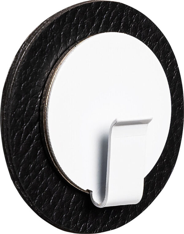 Magnet-Haken silwy CLEVER WHITE Fb. weiß / schwarz inkl Metall-Nano-Gel-Pad BLACK – Bild 2