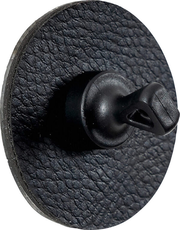 Magnet-Pins silwy FLEX 4er-Set Fb. schwarz inkl Metall-Nano-Gel-Pad BLACK