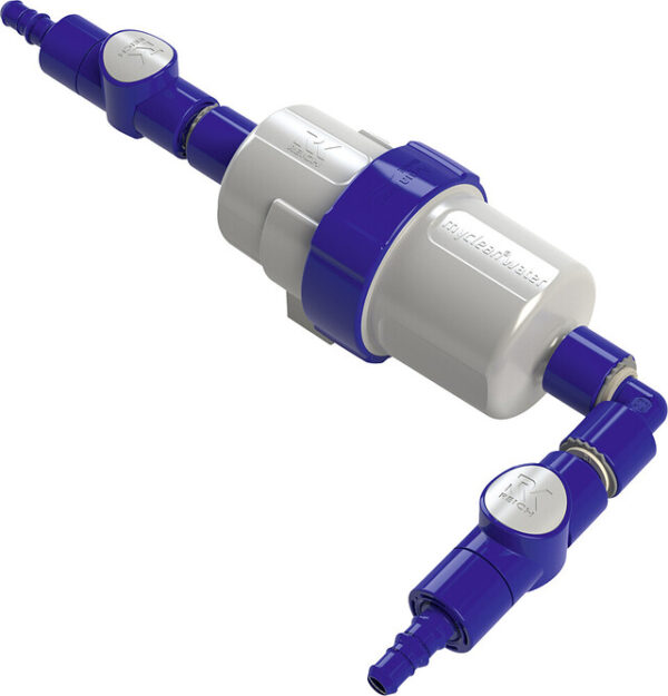 Wasserfilter easydriver myclean®water mit geraden und Winkel- Kupplungen – Bild 2