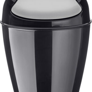 Schwingdeckeleimer koziol 2 l DEL XS, Farbe cosmos black