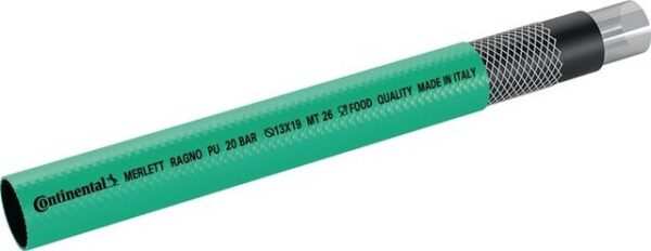 Wasserschlauch ContiTech Ragno CR Ø 13 mm mit Gewebeeinlage 50 m Rolle, lebensmittelecht