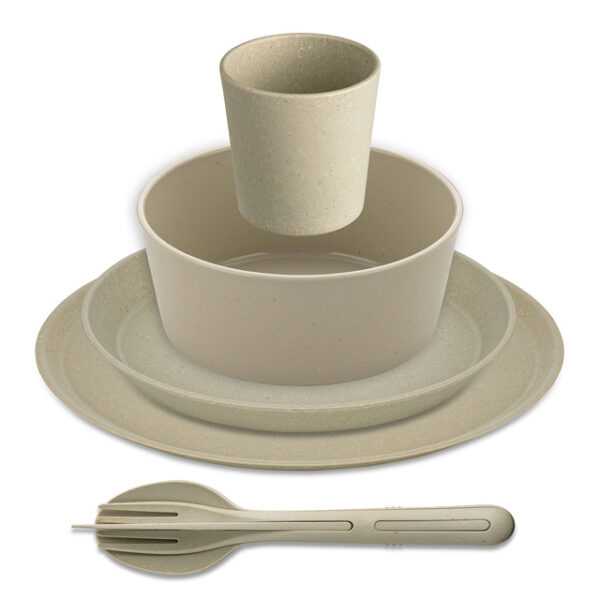 Geschirrset koziol CONNECT SET HELSINKI 10-tlg. Farbe nature desert sand – Bild 5