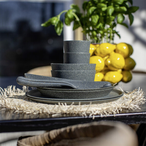 Geschirrset koziol CONNECT SET HELSINKI 10-tlg. Farbe nature ash grey – Bild 5