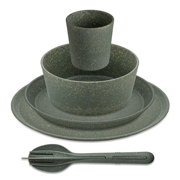 Geschirrset koziol CONNECT SET HELSINKI 10-tlg. Farbe nature ash grey – Bild 7
