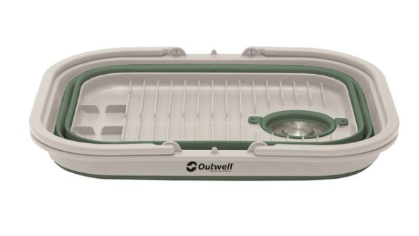 Waschbecken Outwell Collaps mit Griff und Deckel Farbe shadow green
