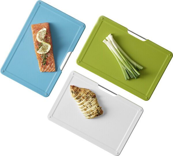 Regaleinhänge-Schneidebrett- Set Joseph Joseph Folio™ Slim 3-tlg., Fb. mehrfarbig – Bild 3